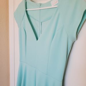 ModCloth Mint Midi Dress (Large)